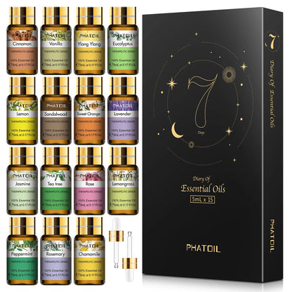 15pcs Essential Oils Set